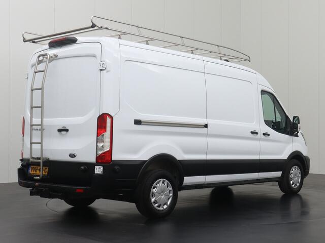 Ford TRANSIT 2.0TDCI 130PK L3H2 | Imperiaal | Trekhaak | Navigatie | Camera | Airco | Cruise | 3-Persoons