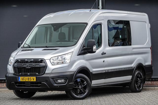 Ford TRANSIT 2.0Tdci 130Pk | Dubbel Cabine | 5-Persoons | Trend | Trekhaak | Raptor edition | 16''