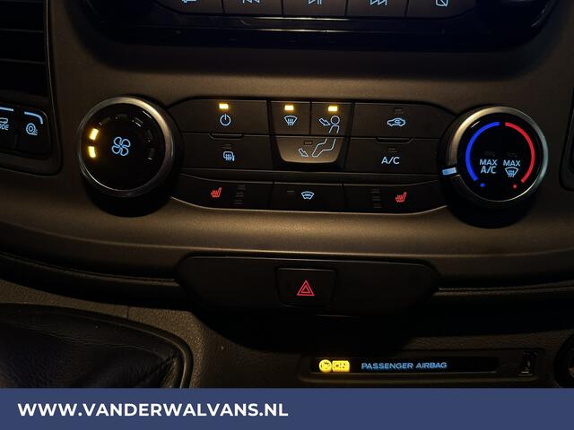Ford TRANSIT 2.0 TDCI 131pk L4H3 Euro6 Airco | Camera | Navigatie | Apple Carplay | Android Auto Cruisecontrol, Parkeersensoren, Verwarmde voorruit, Stoelverwarming, Bijrijdersbank