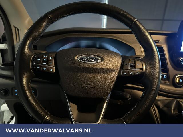 Ford TRANSIT 2.0 TDCI 131pk L4H3 Euro6 Airco | Camera | Navigatie | Apple Carplay | Android Auto Cruisecontrol, Parkeersensoren, Verwarmde voorruit, Stoelverwarming, Bijrijdersbank