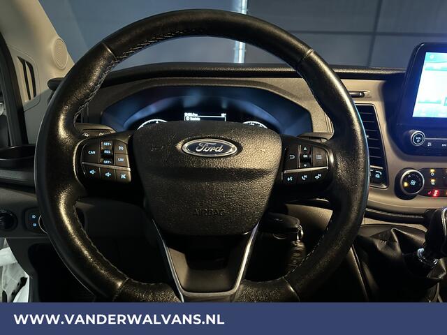 Ford TRANSIT 2.0 TDCI 131pk L3H2 Euro6 Airco | Camera | Navigatie | Android Auto | Cruisecontrol Stoelverwarming, Verwarmde voorruit, Parkeersensoren, Bijrijdersbank