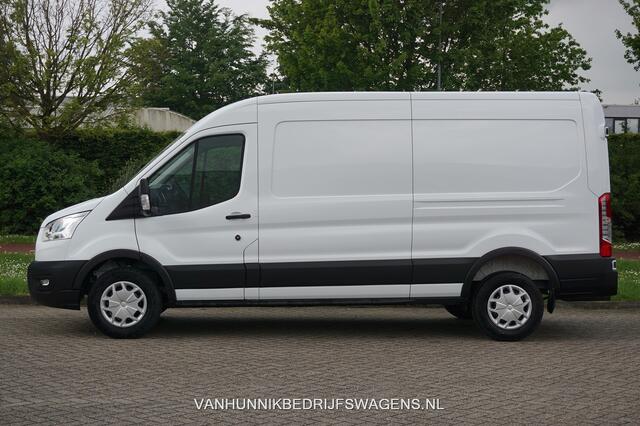 Ford TRANSIT 350L 130PK L3H2 Trend LDT BPM VRIJ!! 12" Sync Apple CP/Android A, Camera, Trekhaak!! NR. W03*