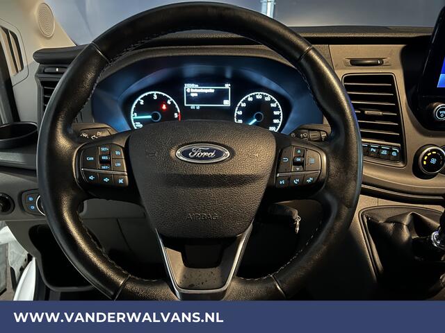 Ford TRANSIT 2.0 TDCI 130pk L4H3 Euro6 Airco | Camera | Navigatie | Apple Carplay | Cruisecontrol | LED Stoelverwarming, Verwarmde voorruit, Parkeersensoren, Bijrijdersbank