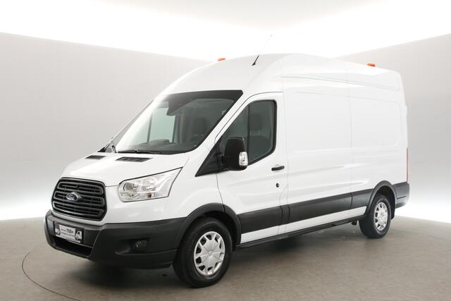Ford TRANSIT 350 2.0 TDCI L3H3 2800kg Trekgew. Airco Cruise Kasten PDC Inrichting 3 Persoons LED Trekhaak