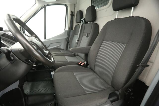 Ford TRANSIT 350 2.0 TDCI L3H3 2800kg Trekgew. Airco Cruise Kasten PDC Inrichting 3 Persoons LED Trekhaak