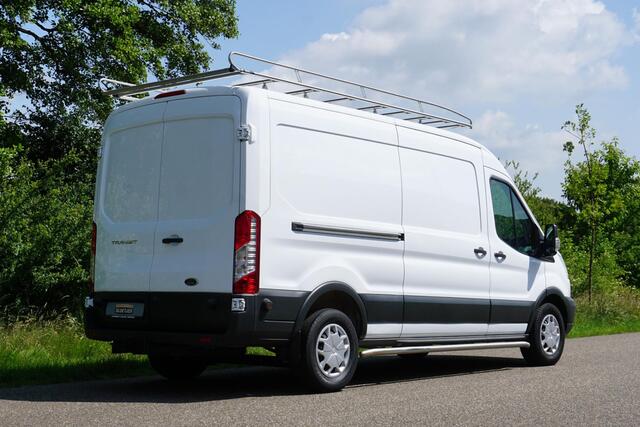 Ford TRANSIT 350 2.0 TDCI L3H2 Trend 3500 KG |131 pk |Camera |Cruise |Trekhaak |Parkeersensoren |Imperiaal |Sidebars |Bluetooth |Verwarmde voorruit |Airco |In Keurige staat