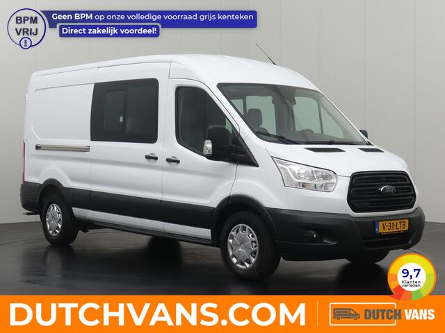 Ford TRANSIT 2.0TDCI 130PK L2H2 Dubbele Cabine | 2800Kg Trekhaak | Navigatie | Camera | 7-Persoons