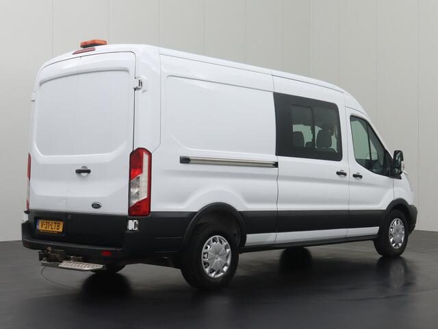 Ford TRANSIT 2.0TDCI 130PK L2H2 Dubbele Cabine | 2800Kg Trekhaak | Navigatie | Camera | 7-Persoons