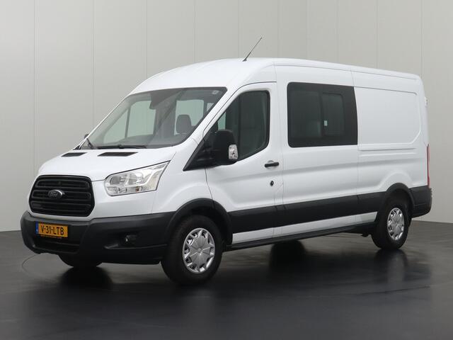 Ford TRANSIT 2.0TDCI 130PK L2H2 Dubbele Cabine | 2800Kg Trekhaak | Navigatie | Camera | 7-Persoons