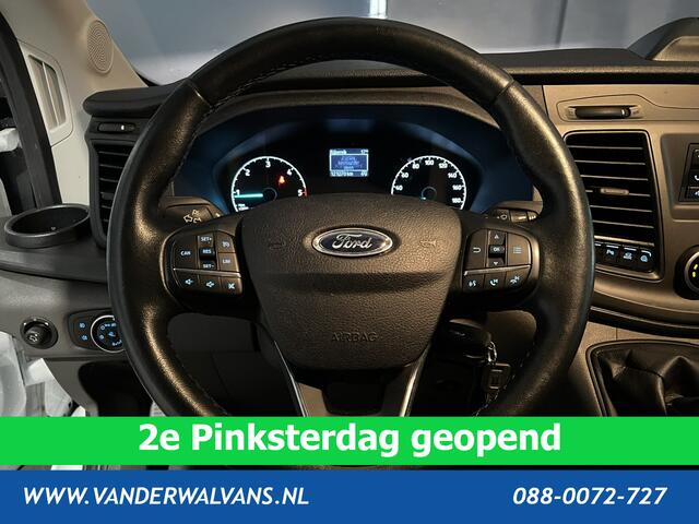 Ford TRANSIT 2.0 TDCI 131pk L2H2 Euro6 Airco | LED | Cruisecontrol | Verwarmde voorruit | Parkeersensoren Bijrijdersbank