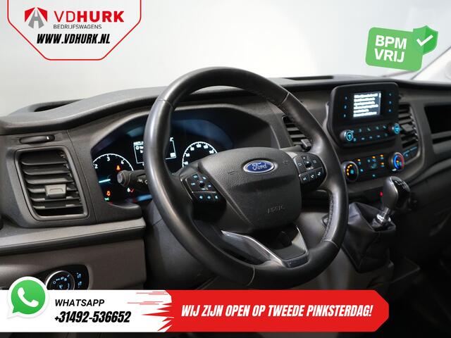 Ford TRANSIT 350 2.0 TDCI 170 pk L4H3 BPM VRIJ! Trend Jumbo RWD/ 270 Gr.Deuren/ Camera/ PDC V+A/ Cruise/ Airco