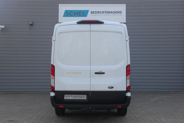 Ford TRANSIT 350 2.0 TDCI 165pk L3H2 Dubbel Cabine Trend 6 zits - Carplay - Trekhaak - Camera - 2800kg Trekgewicht - Rijklaar