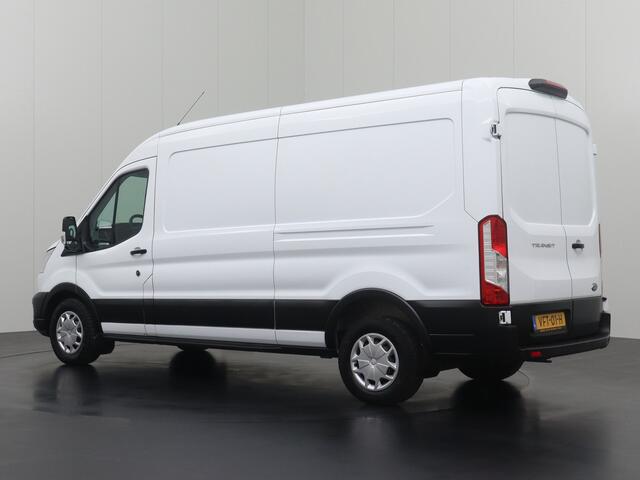 Ford TRANSIT 2.0TDCI 130PK L3H2 Werkplaats-Kastinrichting | Oprijplaat | Navigatie | Airco | 3-Persoons