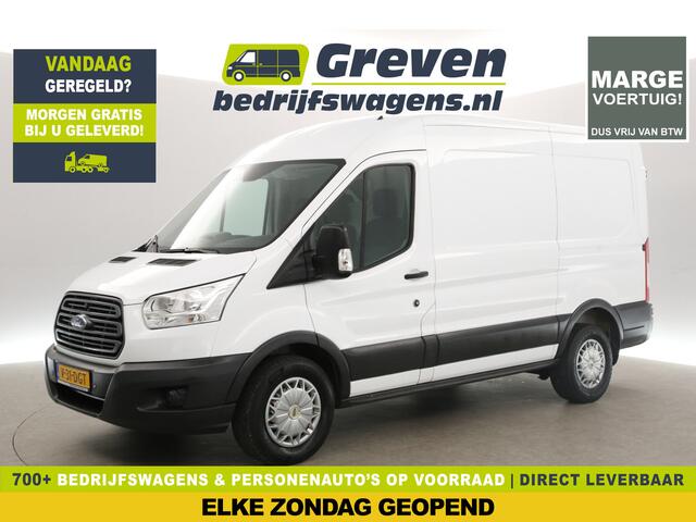 Ford TRANSIT 350 2.0 TDCI L2H2 | MARGE! | Airco Cruise PDC 3 Persoons 2800KG Trekgew. Elektrpakket