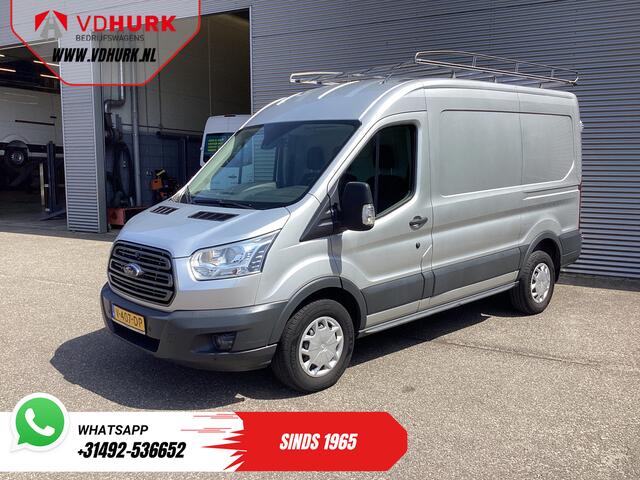 Ford TRANSIT 330 2.0 TDCI L2H2 Trend EXPORT ONLY NL Auto/ 2.8t Trekverm./ Imperiaal/ Navigatie/ Camera/ PDC/ Cruise/ Airco