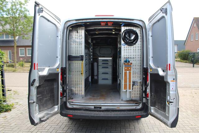 Ford TRANSIT 350 2.0 TDCI 130PK Euro6 L2H2 RWD Trend Service bus / Werkplaats inrichting
