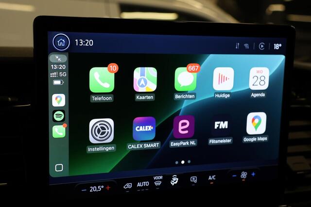 Ford TRANSIT 350 2.0 TDCI L3H2 165PK AUT Limited | BPM VRIJ | Lane assist | BLIS | CarPlay | Trekhaak | 3-Zitter| Facelift model MY2025