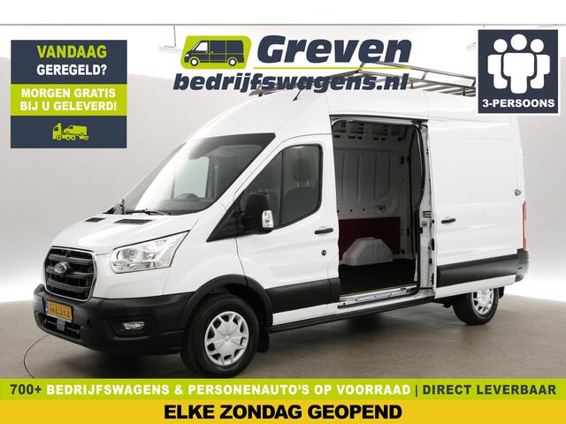 Ford TRANSIT 350 2.0 TDCI L3H3 Airco Cruise PDC 3 Persoons 2xSchuifdeur Imperiaal Trekhaak