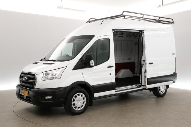 Ford TRANSIT 350 2.0 TDCI L3H3 Airco Cruise PDC 3 Persoons 2xSchuifdeur Imperiaal Trekhaak