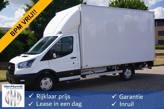 Ford TRANSIT 350L 165PK Bakwagen AUT-10 BPM VRIJ Navi, ACC, Dhollandia 1000KG, 3.5T Trekgewicht!! NR. A10*