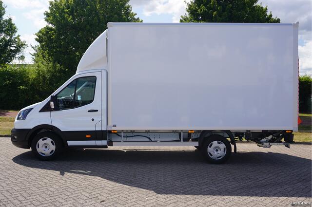 Ford TRANSIT 350L 165PK Bakwagen AUT-10 BPM VRIJ Navi, ACC, Dhollandia 1000KG, 3.5T Trekgewicht!! NR. A10*