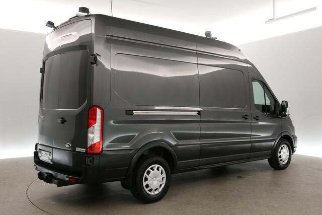 Ford TRANSIT 2.0 EcoBlue L3H3 Airco Cruise LED 3 Persoons Traanplaat PDC Elektrpakket Trekhaak