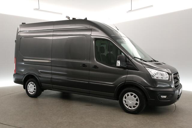 Ford TRANSIT 2.0 EcoBlue L3H3 Airco Cruise LED 3 Persoons Traanplaat PDC Elektrpakket Trekhaak