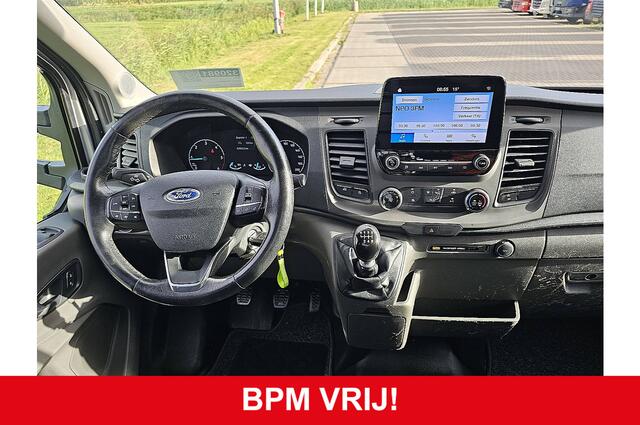 Ford TRANSIT 350 2.0 TDCI L4 Open Laadbak Airco Navi 3-Zits Cruise Euro6 130 PK!