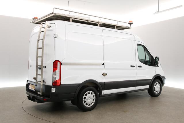 Ford TRANSIT 350 2.0 TDCI L2H2 2800KG Trekgew. Trekhaak Airco Camera Carplay Cruise Navi LED 3 Persoons PDC Imperiaal