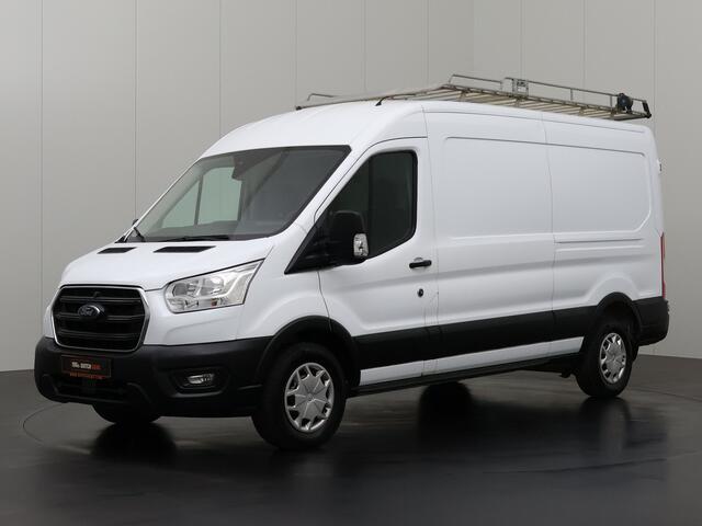 Ford TRANSIT 2.0TDCI 130PK L3H2 Imperiaal | Trekhaak | Gate Locks | Betimmering | 3-Persoons | Airco | Cruise