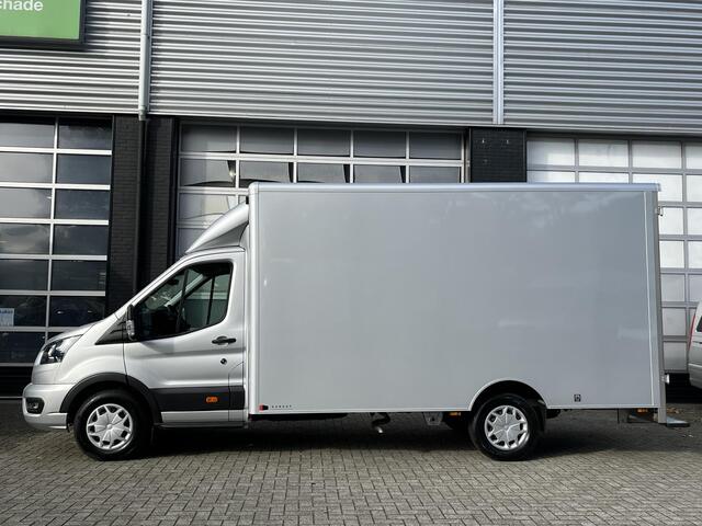 Ford TRANSIT 350 170pk L4H1 Skeletal Bakwagen! Airco / Cruise control / Karhof Gesloten Bak + Deuren / Bluetooth / Voorruitverwa. / DAB+ / LAADVERMOGEN 1303 KG / BPM VRIJ!