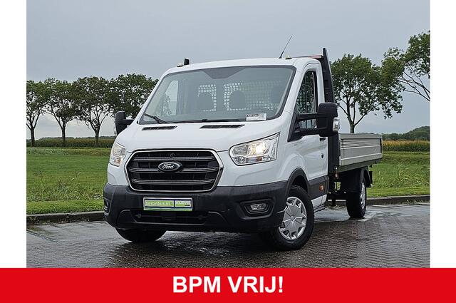 Ford TRANSIT 350 2.0 TDCI L3 Open Laadbak Airco Euro6 131 PK Oh-Historie 1e Eigenaar!