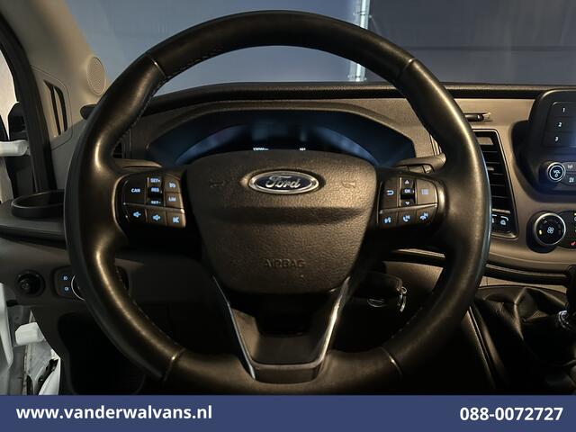 Ford TRANSIT 2.0 TDCI 130pk L4H3 Euro6 Airco | Camera | Cruisecontrol | Stoelverwarming | Verwarmde voorruit Parkeersensoren, Bijrijdersbank