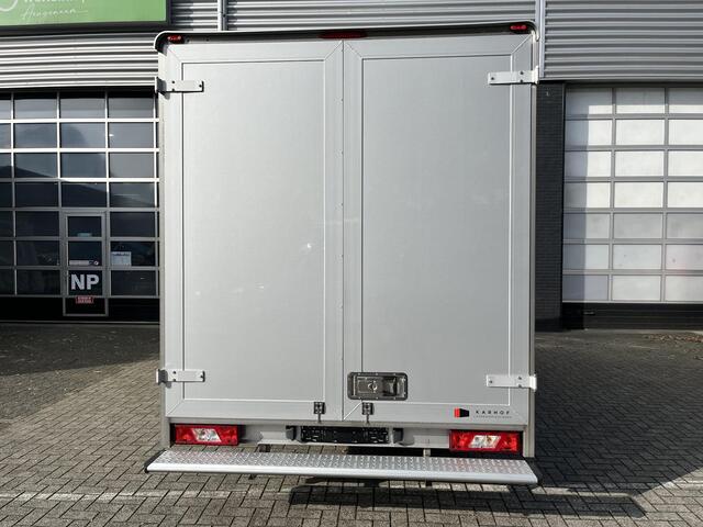 Ford TRANSIT 350 170pk L4H1 Bakwagen! Airco / Cruise control / Karhof Gesloten Bak + Deuren / Bluetooth / Voorruitverwa. / DAB+ / LAADVERMOGEN 1303 KG / BPM VRIJ!