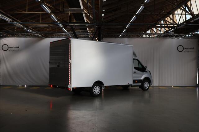 Ford TRANSIT 350 2.0 TDCI L4H1 Trend Bakwagen | Uit voorraad leverbaar | Karhof Gesloten Bak + Overloopklep | Kenteken 2024 | Bluetooth | Cruise Control | Voorruitverwarming | Laadvermogen 1200KG + |