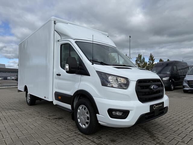 Ford TRANSIT 350 2.0 TDCI | L4 H1 | TREND | BAKWAGEN KARHOF GESLOTEN BAK INCL. OVERLOOP KLEP | UIT VOORRAAD LEVERBAAR | KENTEKEN 2024 | 170 PK | AIRCO | CRUISE CONTROL | DAB+ | LANE-ASSIT | 3-ZITS