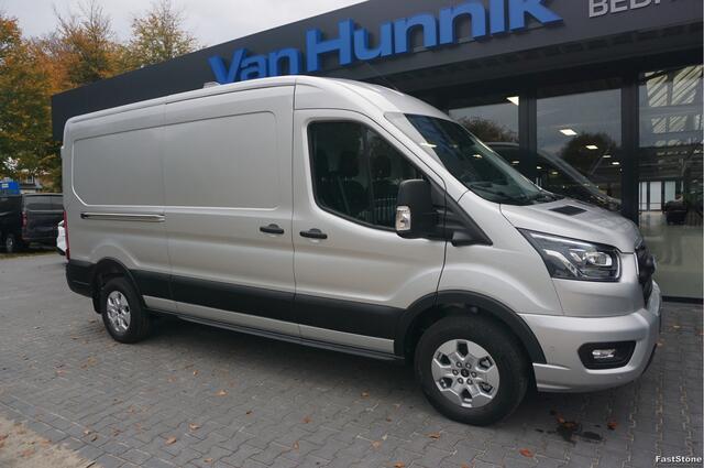 Ford TRANSIT 350L L3H2 Limited AUT-10 RWD 165PK BPM VRIJ Navi, Adap. Cruise, 360° Cam, 3.5T Trekhaak!! NR. A214