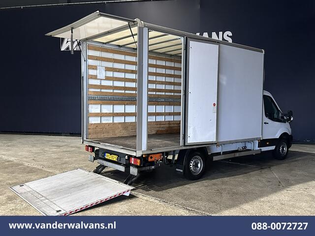 Ford TRANSIT 2.0 TDCI 130pk Bakwagen 232cm Hoog Laadklep Zijdeur Euro6 Airco | 917kg laadvermogen | Camera, Cruisecontrol, Bijrijdersbank