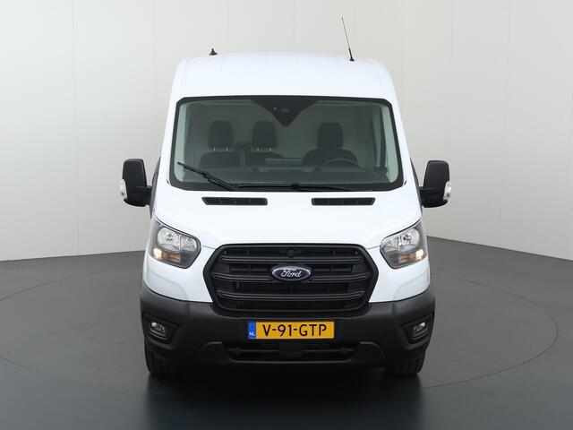 Ford TRANSIT 350 | 2.0 TDCI | L3 H2 | Trend | TREKHAAK 2500 KG AHW | CLIMATE CONTROL | NAVIGATIE | PARKEERSENSOREN V+A | CRUISE CONTROL | BIJRIJDERSBANK | LAADRUIMTE PAKKET | APPLE CARPLAY / ANDROID AUTO | STOEVERWARMING