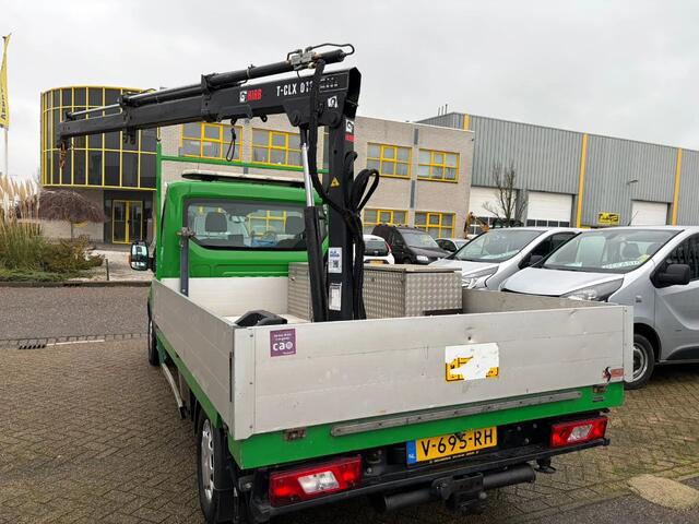 Ford TRANSIT 130pk airco open laadbak met hiab t-clx 013 kraan 2x steunpoot achter