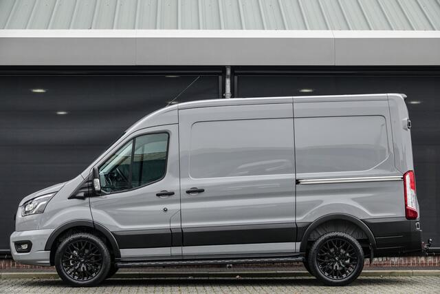 Ford TRANSIT L2H2 | 130Pk A8 Aut. | Raptor Edition | 2x Schuifdeur | 360° Camera | Grey Matter | Nieuw Model