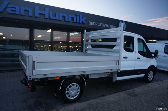 Ford TRANSIT 350L 130PK Doka L3 BPM VRIJ!! Airco, Cruise, Trekhaak!! NR. J01*