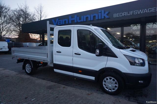 Ford TRANSIT 350L 130PK Doka L3 BPM VRIJ!! Airco, Cruise, Trekhaak!! NR. J01*