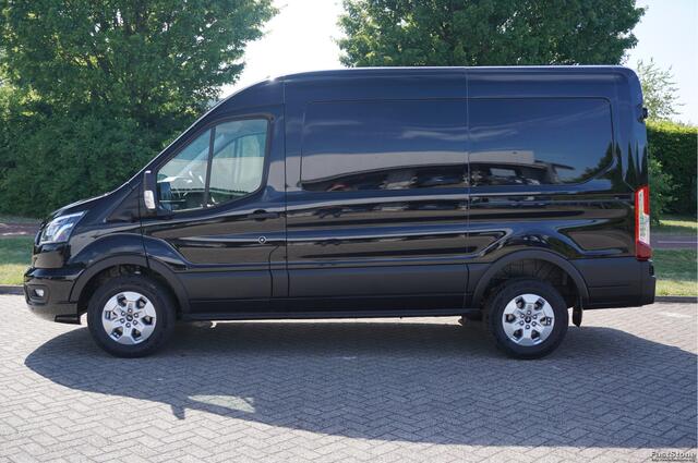 Ford TRANSIT 350M L2H2 Limited AUT-8 165PK BPM VRIJ Navi, Camera, Xenon, Lm Velg, Trekhaak!! NR. A117