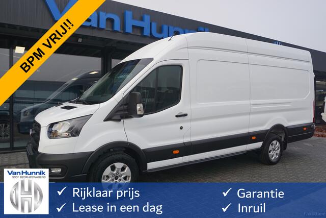 Ford TRANSIT 350L 130PK L4H3 BPM VRIJ!! Navi, Camera, Adap. Cruise, LM Velg!! NR. A242