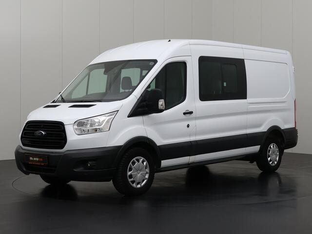 Ford TRANSIT 2.0TDCi 130PK L3H2 Dubbele Cabine | 7-Persoons | Navigatie | Camera | Airco | Cruise | 2800Kg Trekhaak