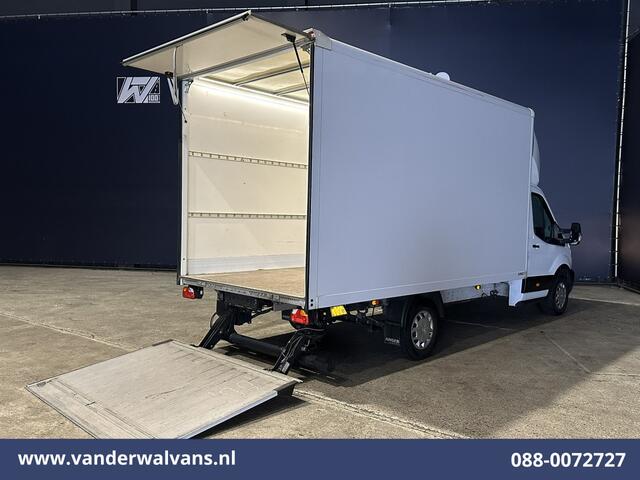 Ford TRANSIT 2.0 TDCI 161pk Bakwagen 225cm hoog Laadklep Euro6 Airco | Camera | Cruisecontrol | 950kg laadvermogen Bijrijdersbank, 2800kg trekvermogen