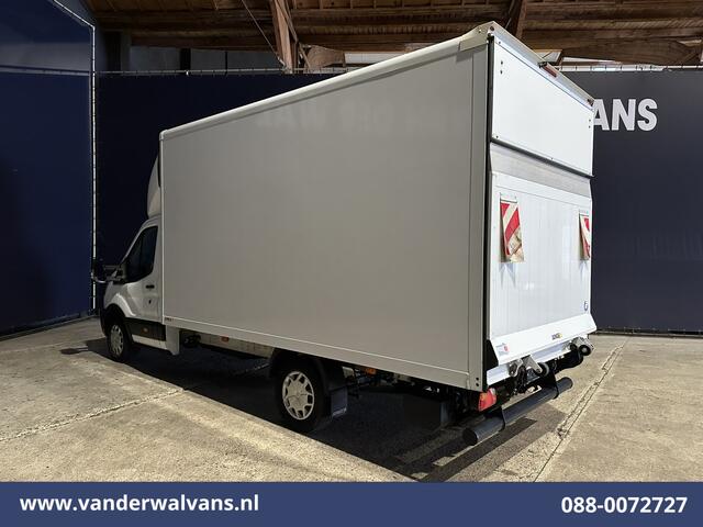Ford TRANSIT 2.0 TDCI 161pk Bakwagen 225cm hoog Laadklep Euro6 Airco | Camera | Cruisecontrol | 950kg laadvermogen Bijrijdersbank, 2800kg trekvermogen