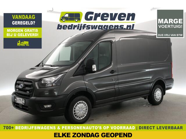 Ford TRANSIT 350 2.0 TDCI L2H2 | MARGE | Airco | 3-Zits | Trekhaak | Parkeersens.
