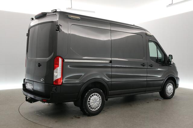 Ford TRANSIT 350 2.0 TDCI L2H2 | MARGE | Airco | 3-Zits | Trekhaak | Parkeersens.